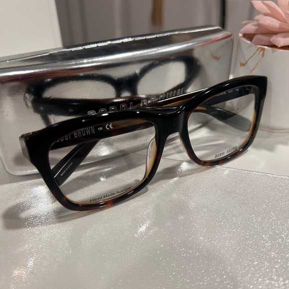 Bobbi Brown The Katie Classic Tortoise Shell Glasses 54-19New with hard case